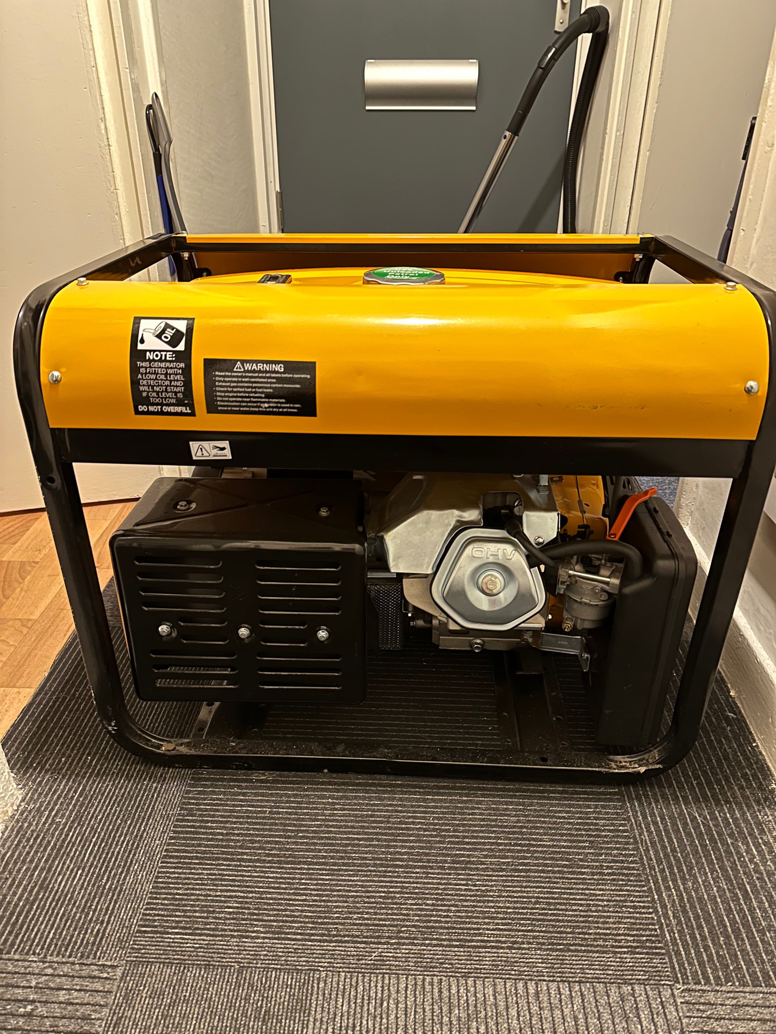 генератор Wolf power WP-5000P GENERATOR