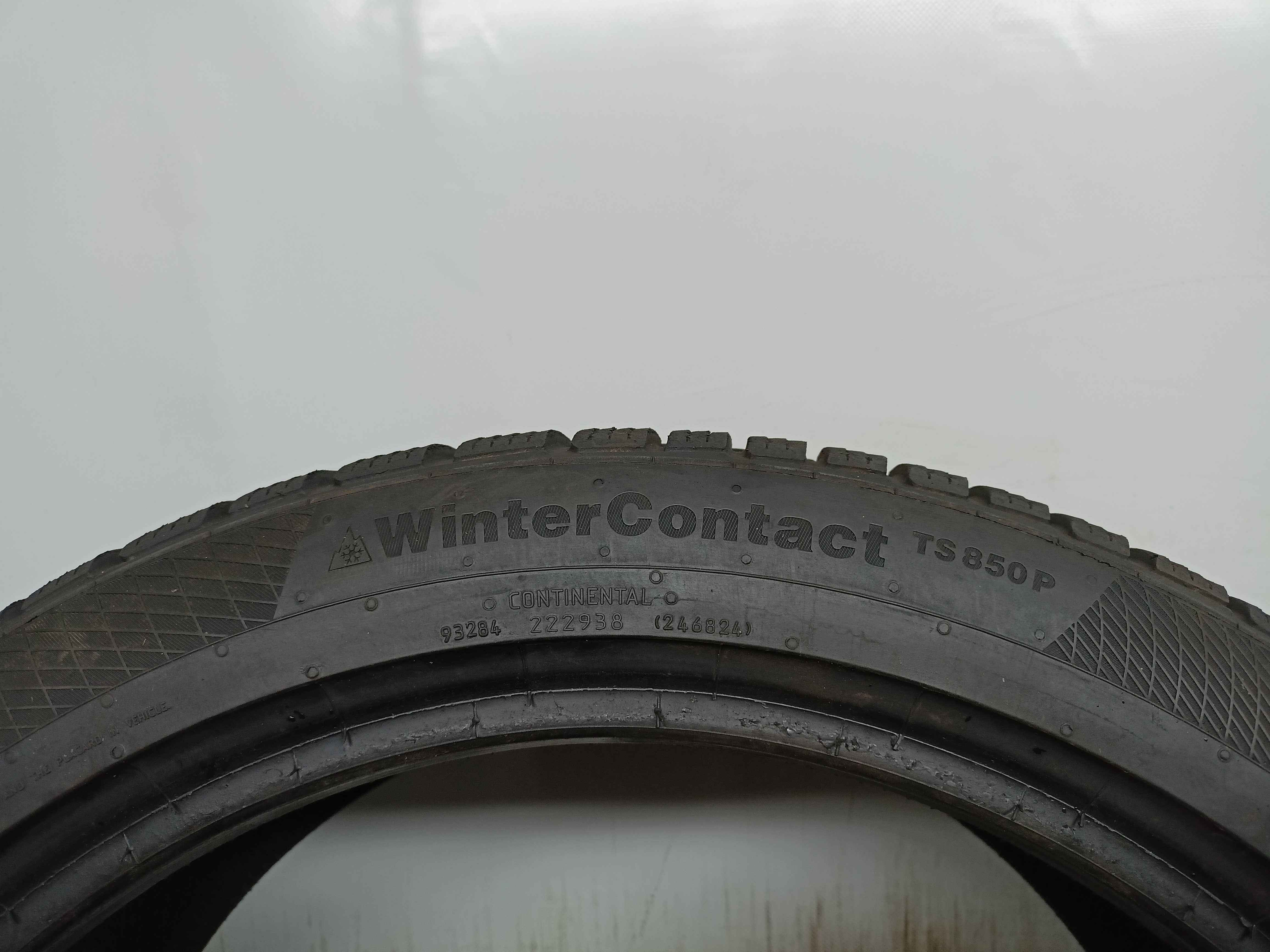 Continental WinterContactTS850 P 235/40/18 18/19rok 95V 7,2 6,4mm(517)