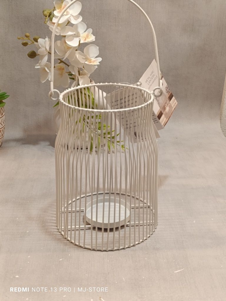 Lampion na świecę w stylu Boho