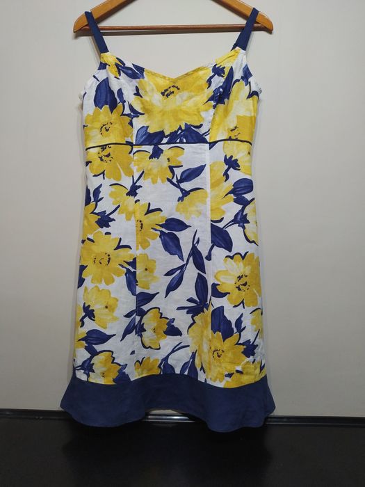 Sukienka lniana Marks&Spencer Per Una UK12/EUR40 M/L