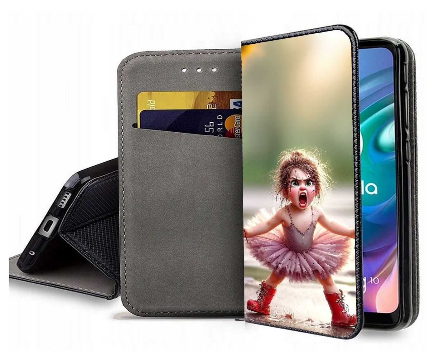 Apple iPhone 13 Pro Max - Etui zamykane Bad Girls pokrowiec portfel