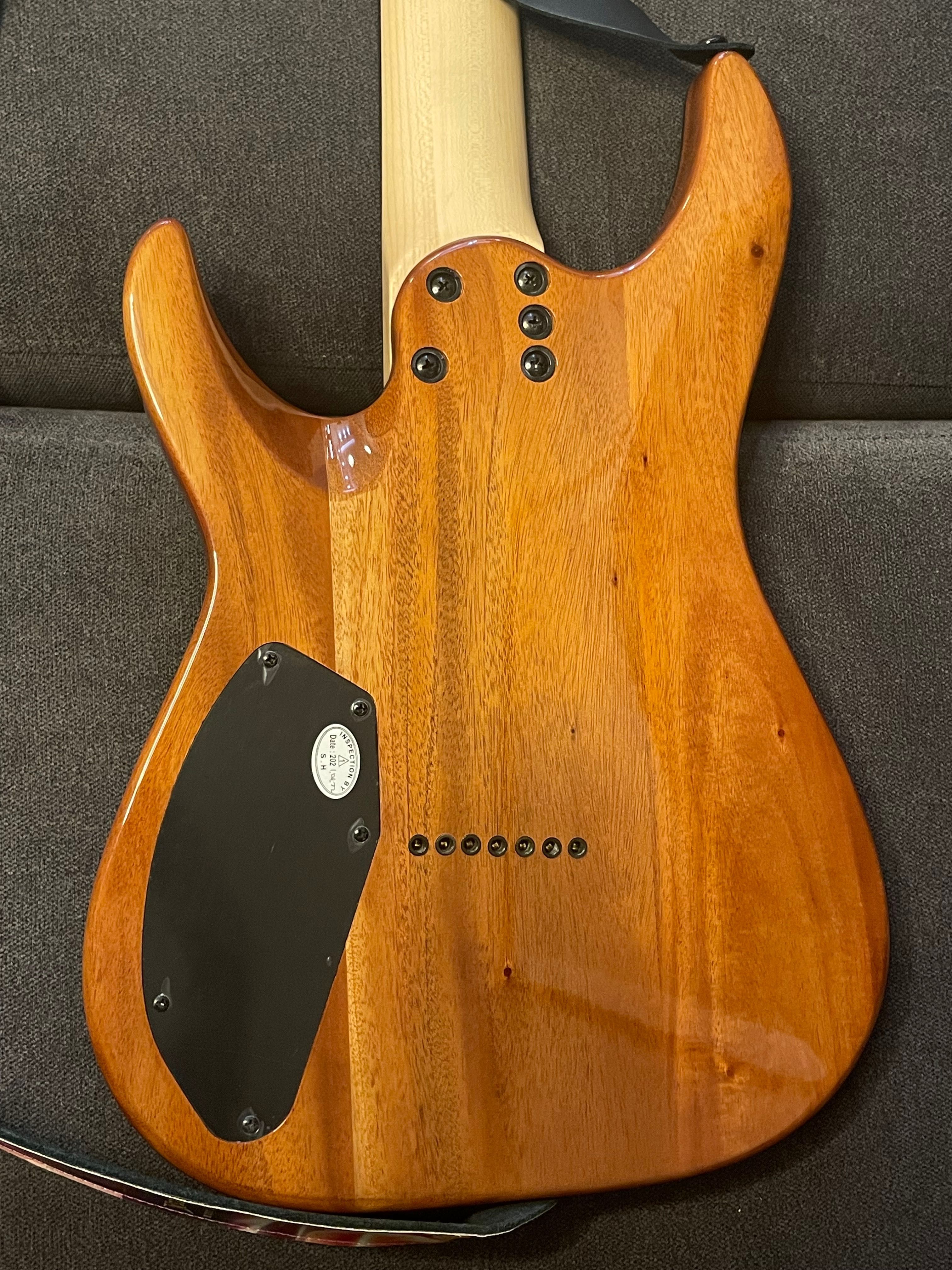 Schecter C-7 Pro 7 String, Aurora Burst