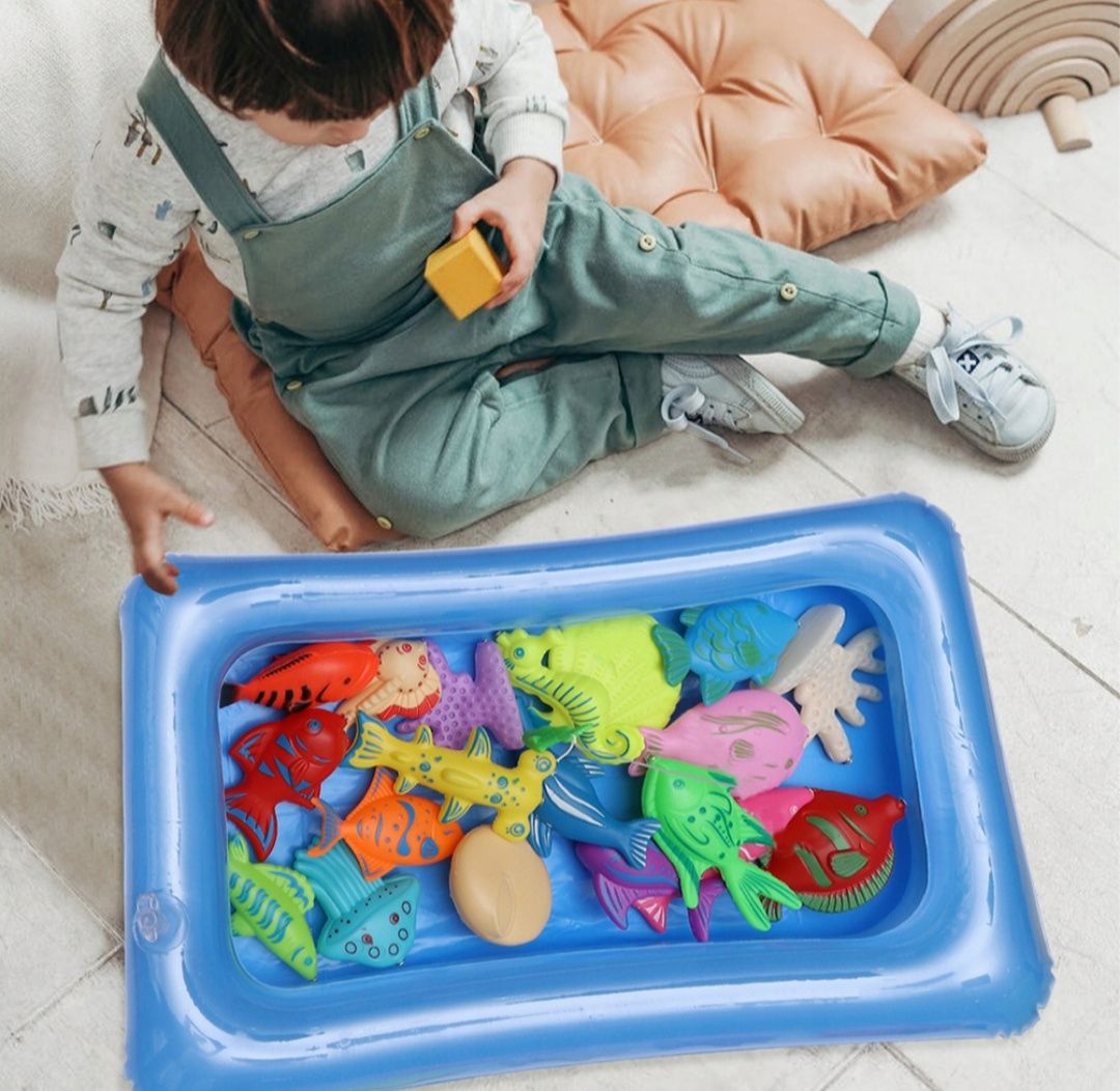 Zestaw zabawek do gry wędkarskiej dla dzieci Łapanie ryb