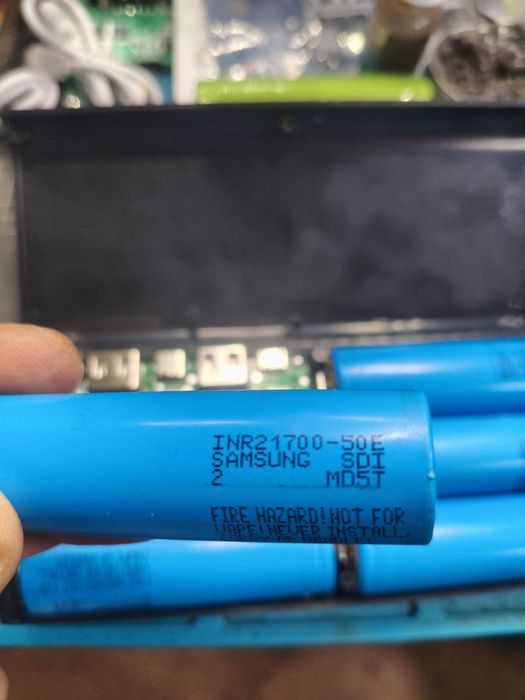 Павербанк 30000 mAh.Алюминевый,Собран на АКБ Samsung 50E