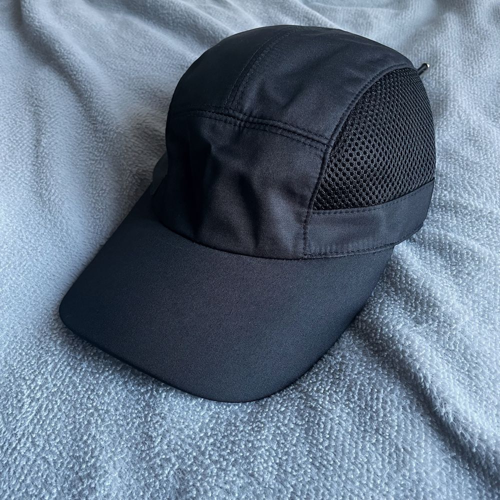 Кепка Prada Nylon Drawstring Baseball 5 Panel Black Cap