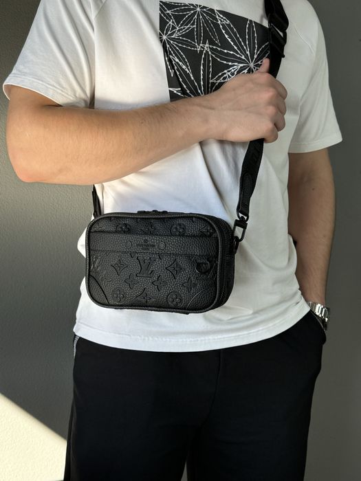 Мужская сумка Louis Vuitton чоловіча сумка барсетка месенджер клатч