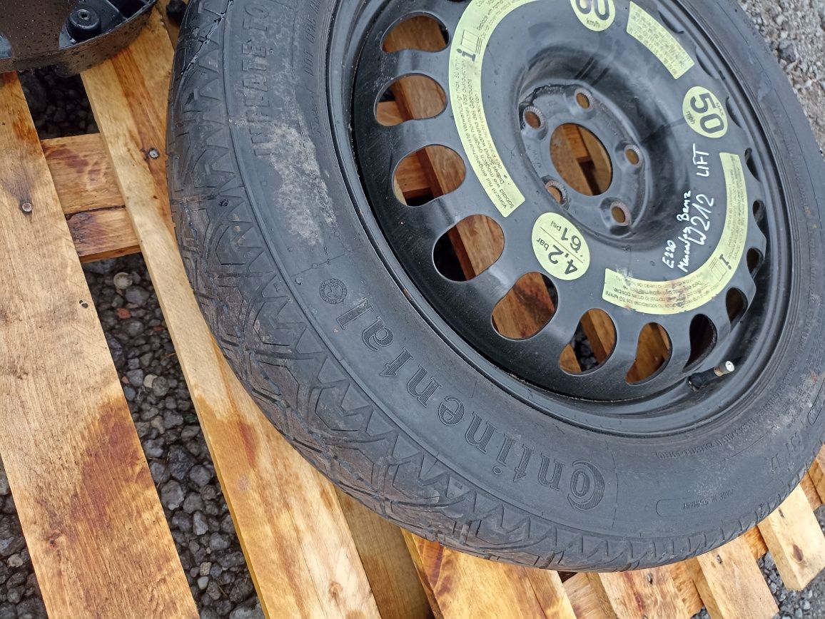 Koło dojazdowe dojazdowka zapasówka zapasowe Mercedes w212 5x112 r17
