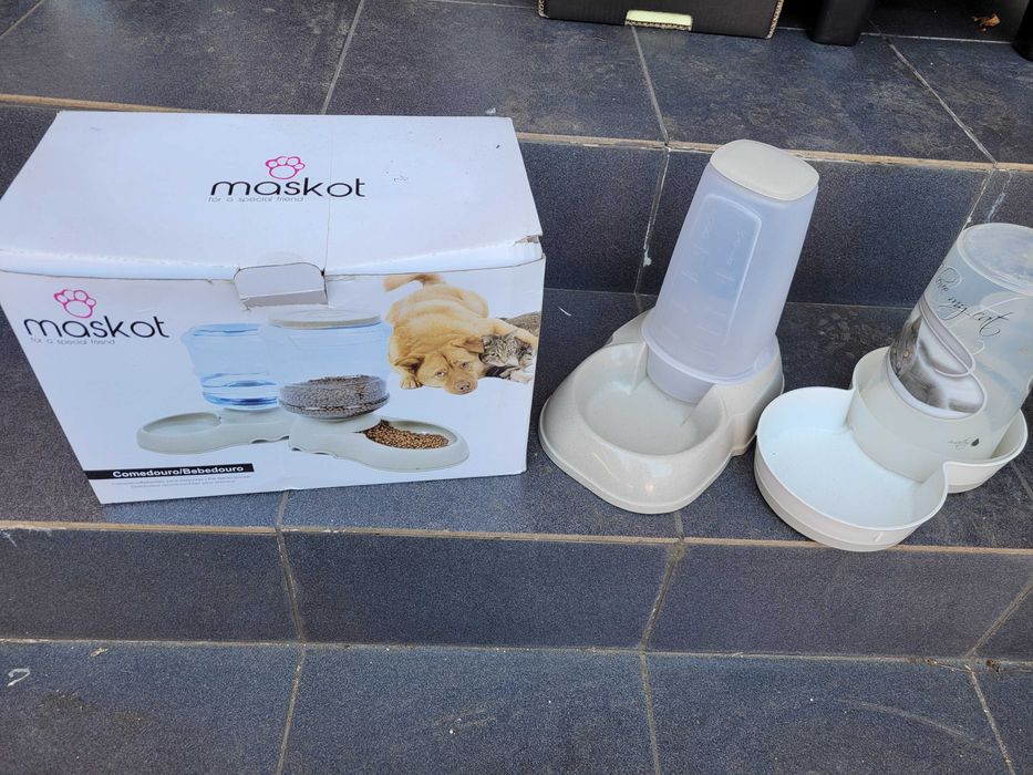 Caixa de areia, comedouros, tunel, torre brincar -preços na descrição-