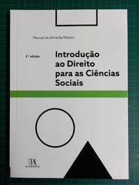 Introdução ao Direito para as Ciências Sociais, de Manuel Ribeiro.