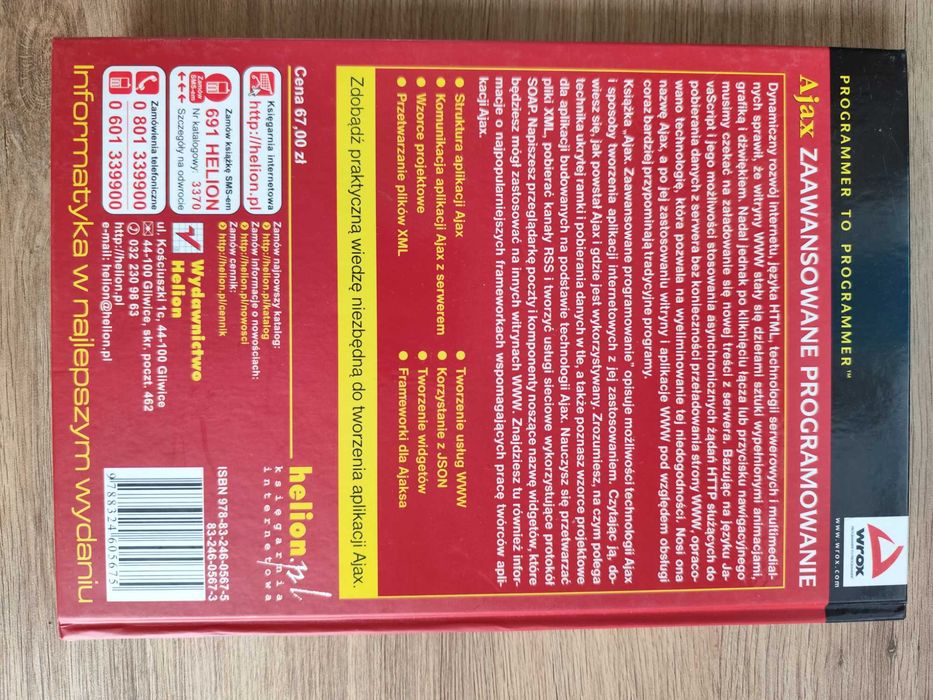 Ajax. Zaawansowane programowanie JavaScript JSON HTTP