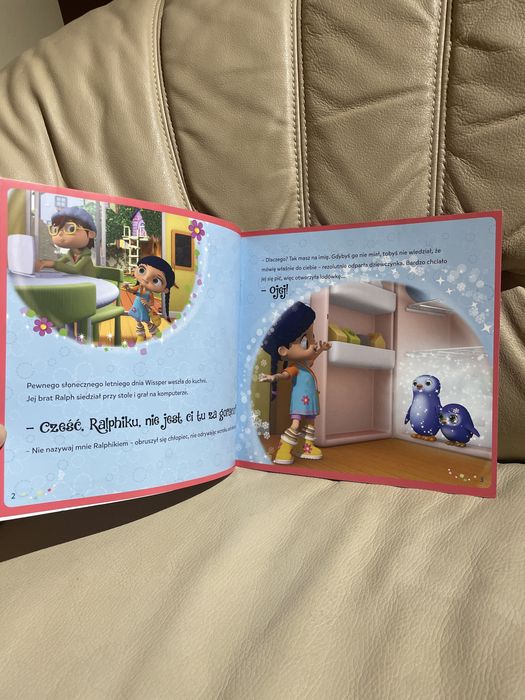 Wisspier imię dla pingwina książeczka czytanka dla dzieci