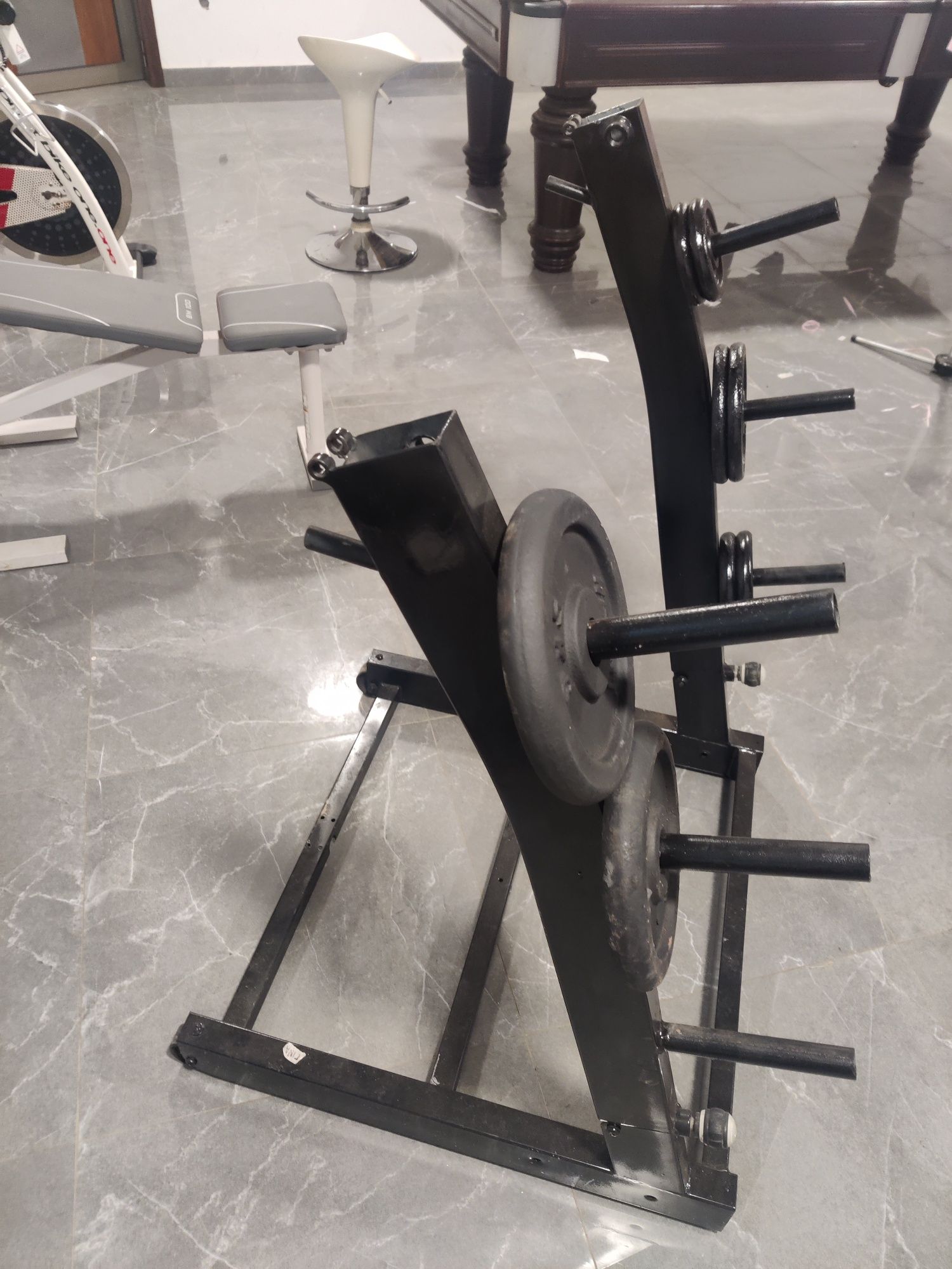 Spinning musculação multifunções  pesos