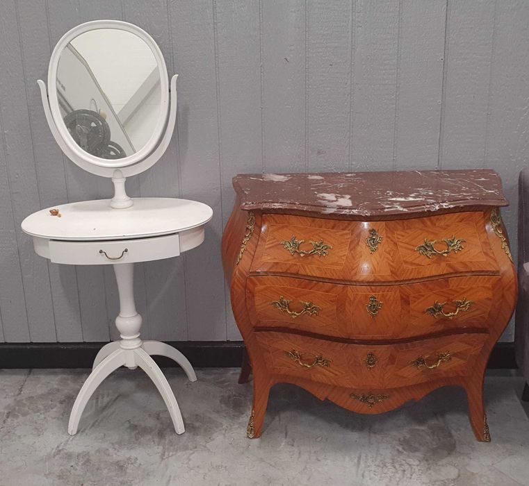 Toaletka plus krzesło antyk