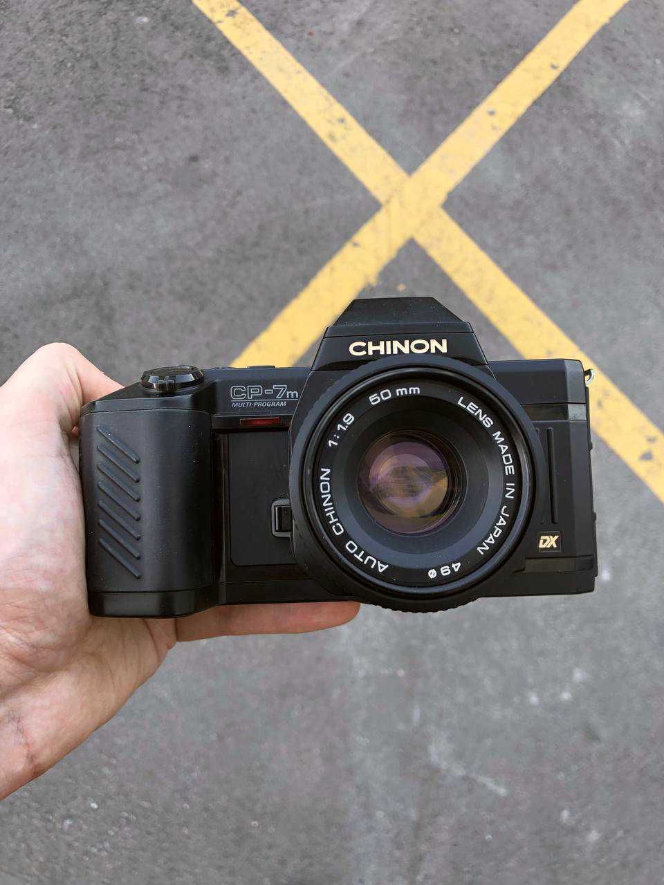 Фотокамера Chinon CP-7m with Auto Chinon 50mm f/1.9