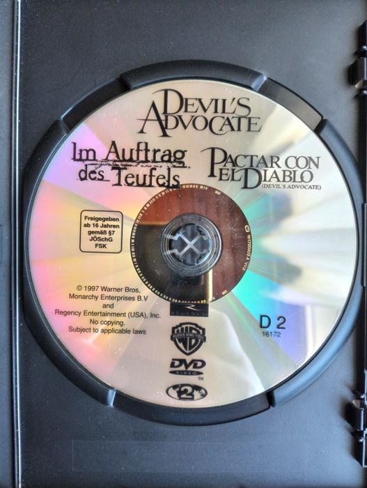 DVD O Advogado do Diabo