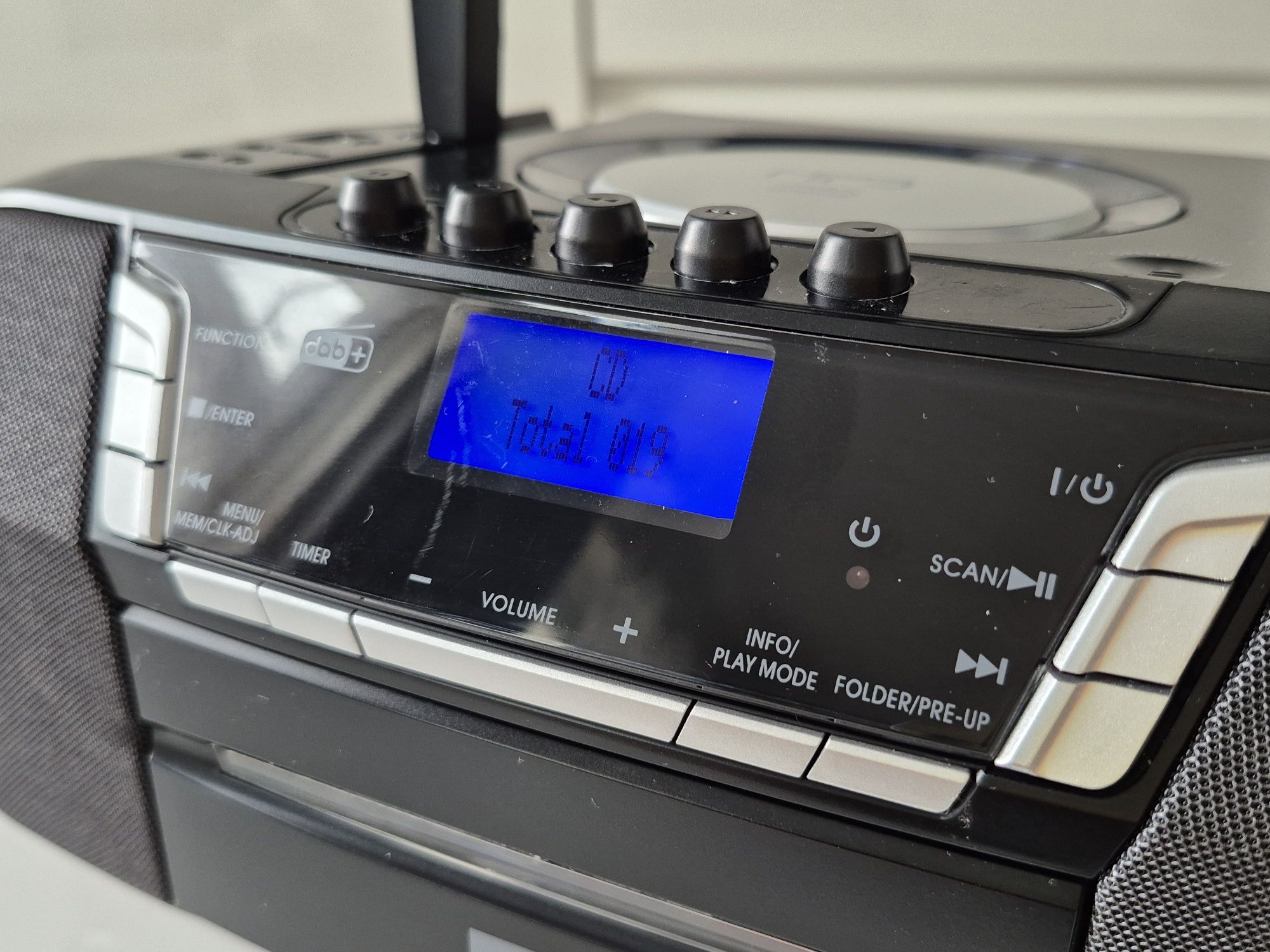 Dual DAB P-200 radio odtwarzacz CD MP3 usb kaseta