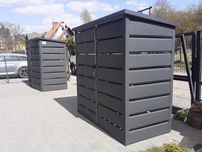 Wiata śmietnikowa 1.3x1m