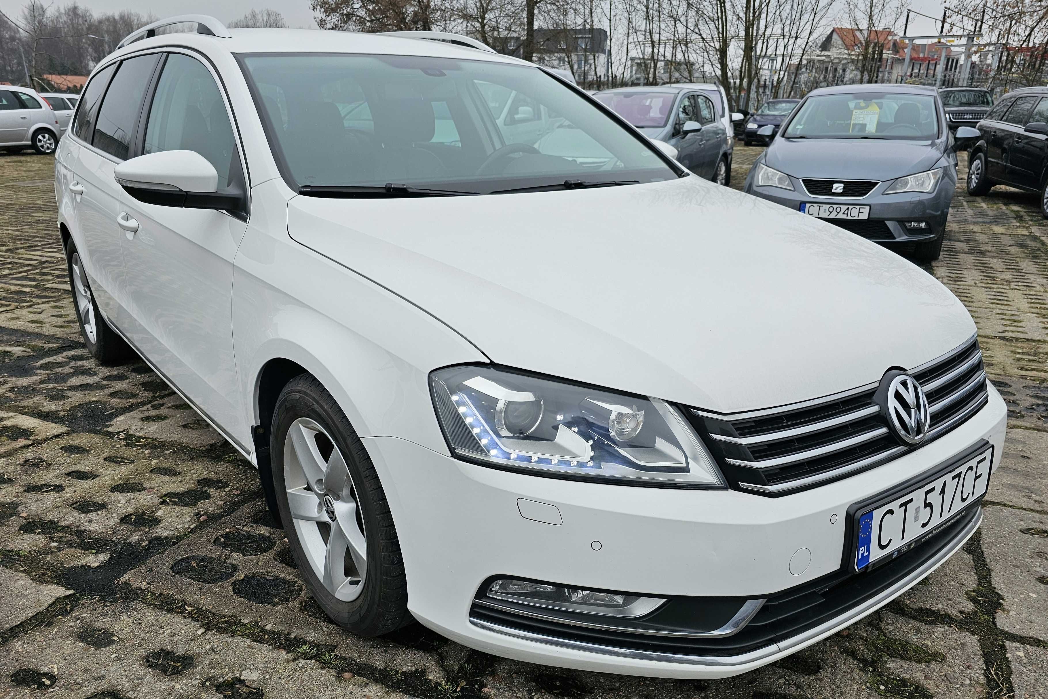 VW PASSAT B7 2011 2.0 TDI automat XENON DSG 170KM 4motion skóra NAWIGA