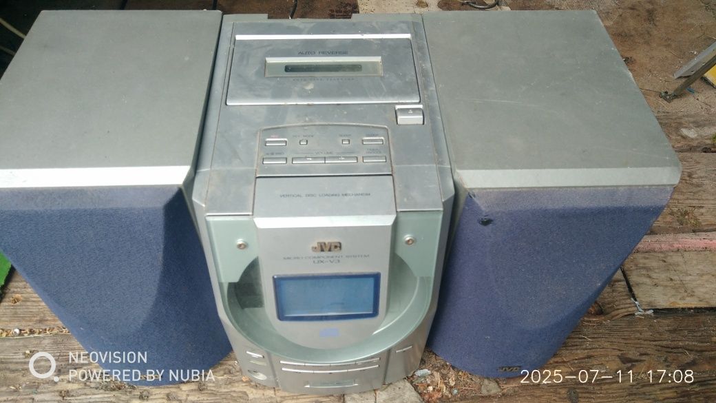 Wieża JVC ux-v3 z kolumnami