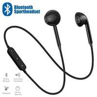 Спортивные беспроводные bluetooth наушники s6 топ 2024