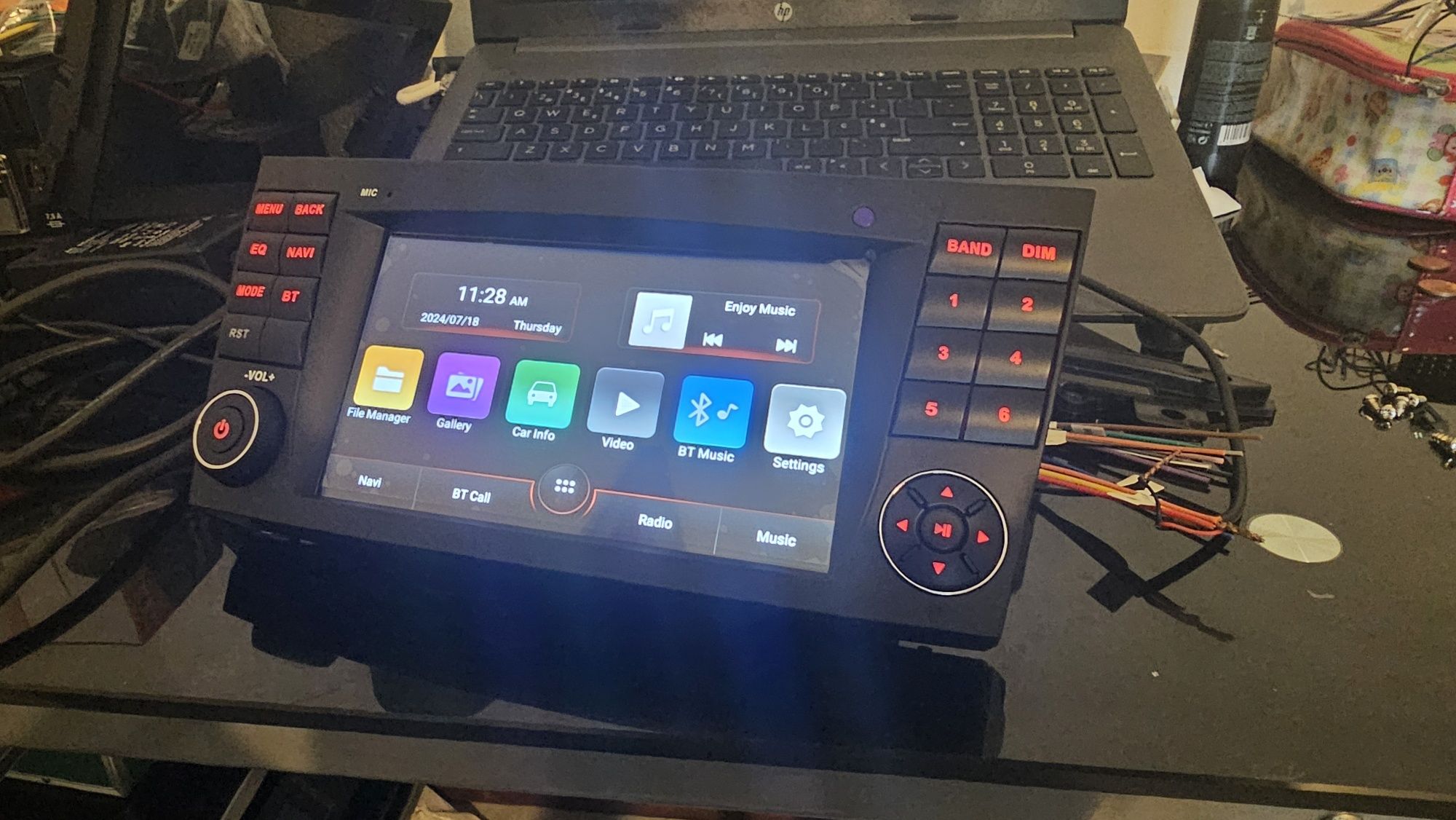Autoradio android carplay mercedes w211