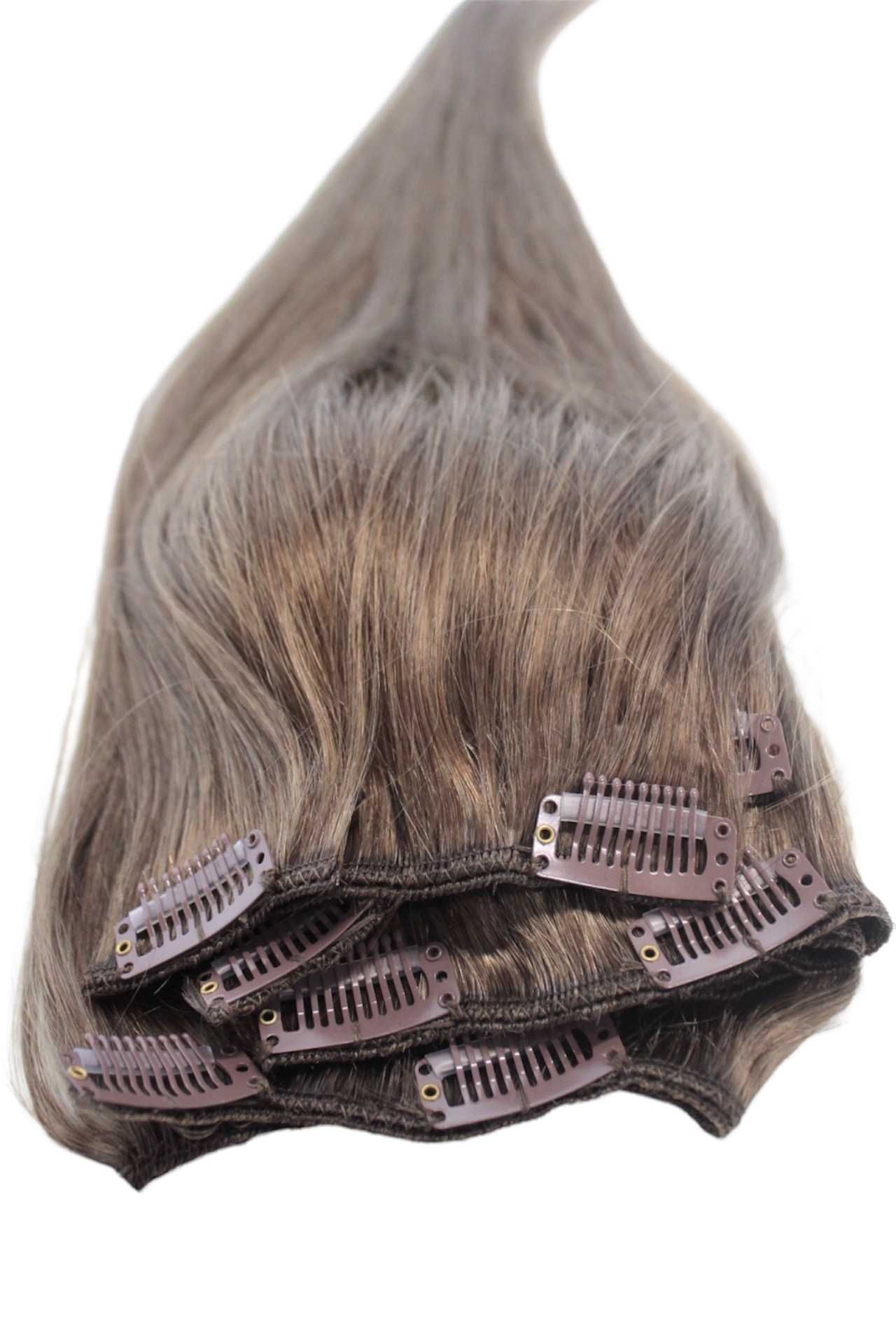 Zestaw włosów naturalnych na clipsy! 7 taśm 45cm za jedyne 229,99 zł