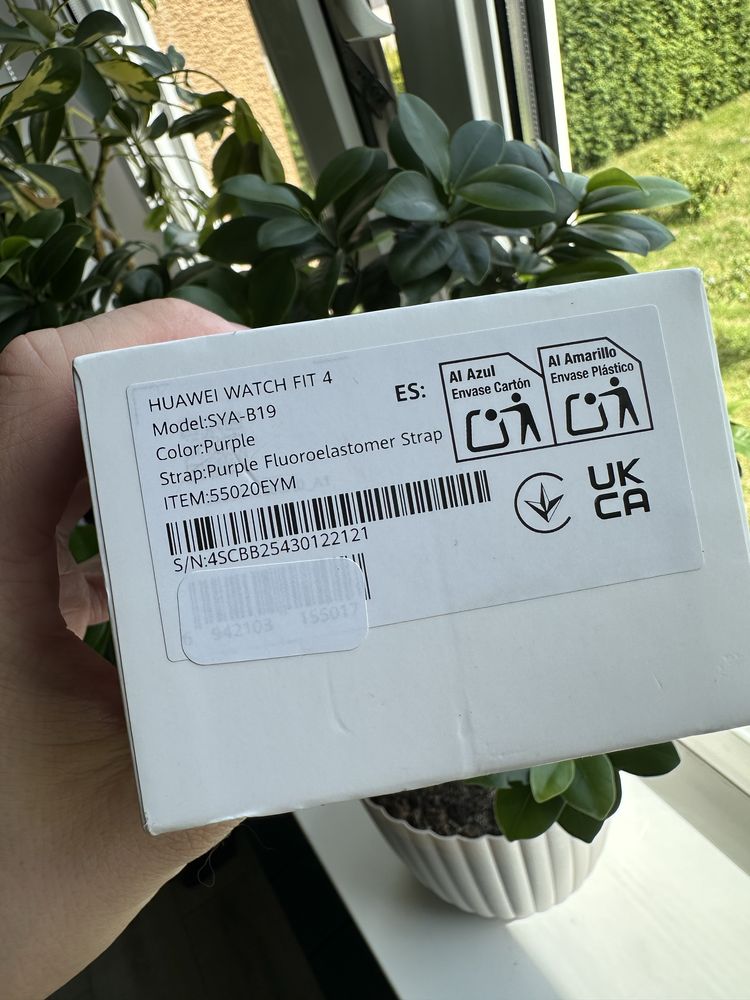 Smartwatch Huawei Watch Fit 4 NFC 1,82" 5ATM SpO2  fioletowy