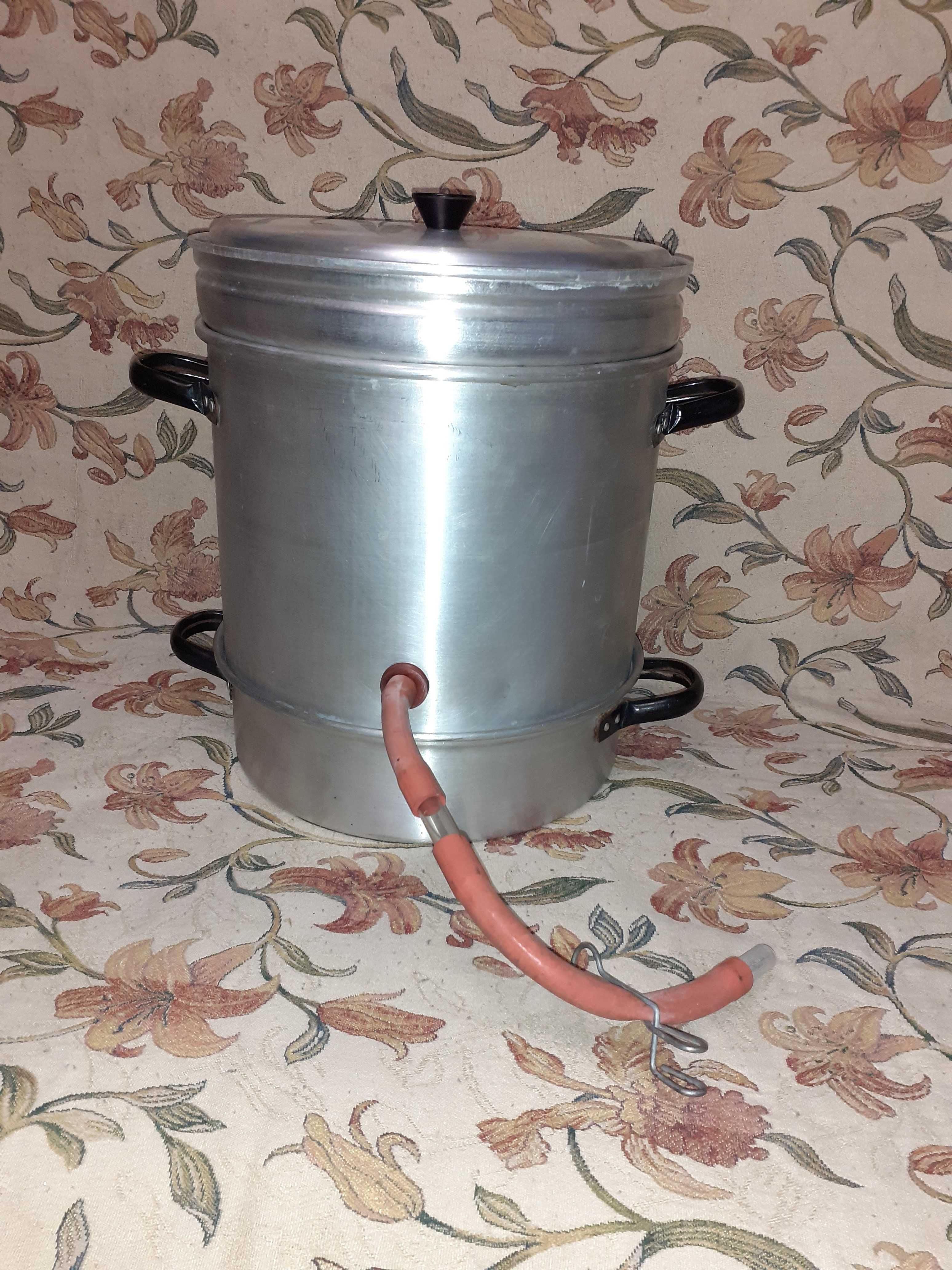 Sokownik aluminiowy stary 8 l