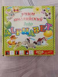 Учим английский  loto alphabet