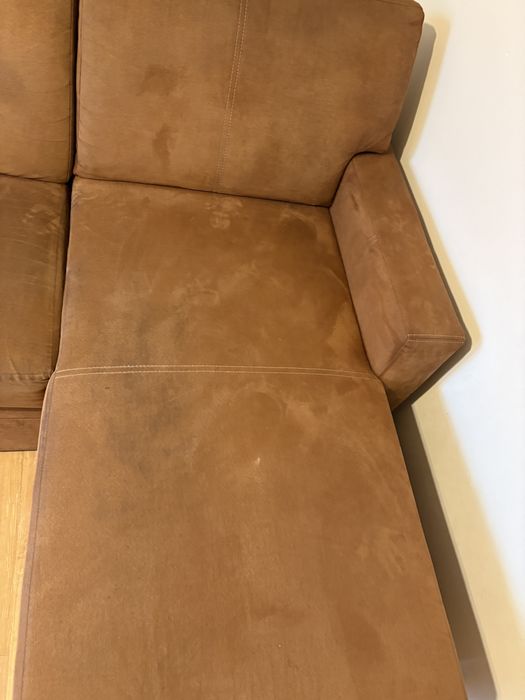 Narożnik z funkcja spania oraz pojemnik