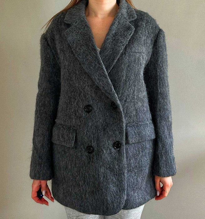 Тренд Піджак пальто з вовни оверсайз