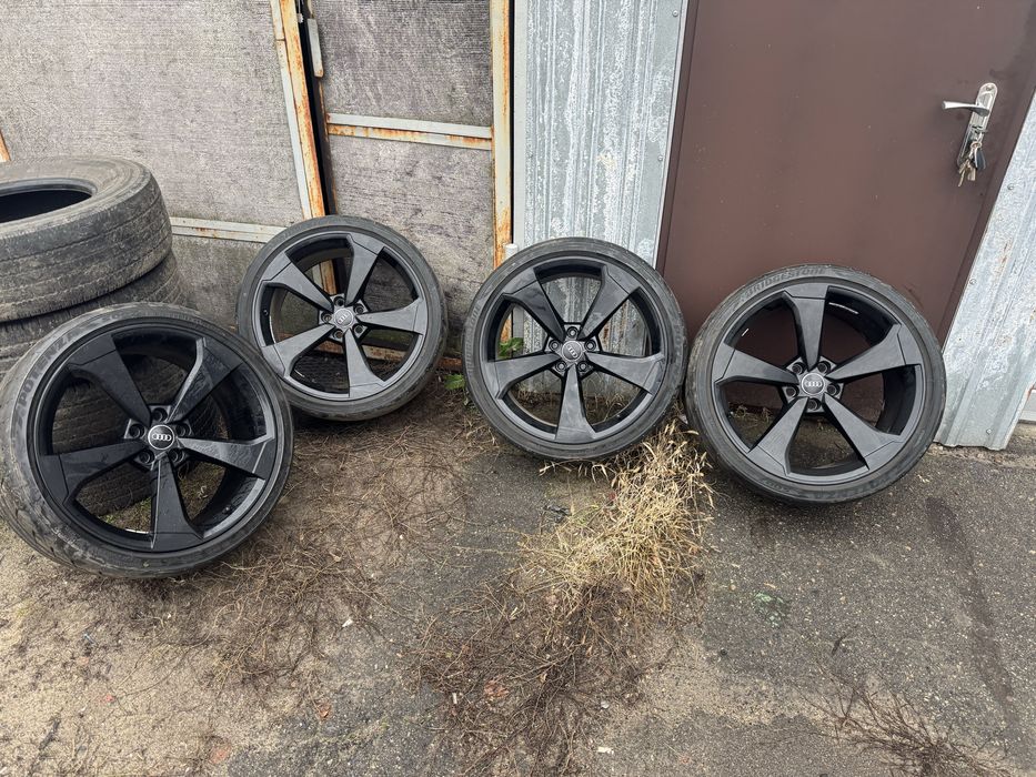 Диски audi с резиной Bridgestone Potenza S007