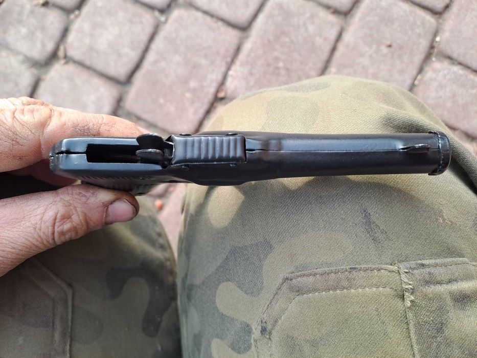 Pistolet Korkowiec z PRL-U.