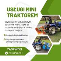 Usługi Mini Traktorem