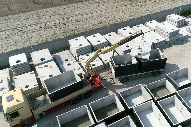 Szambo betonowe 10m3 Zbiornik na Gnojówkę, Deszczówkę WŁOCŁAWEK szamba