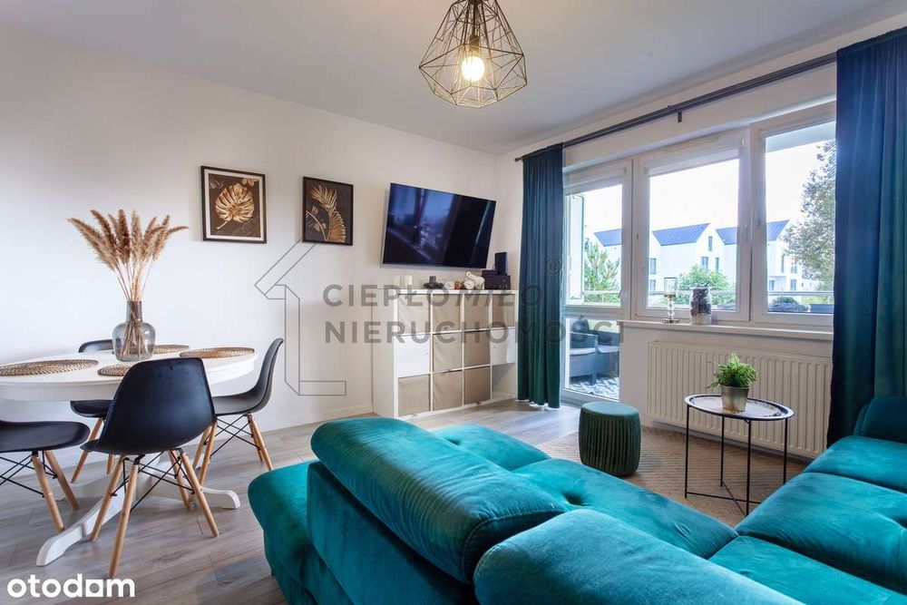 Mieszkanie 50,41 m² –  wysoki parter, gotowe do zamieszkania.