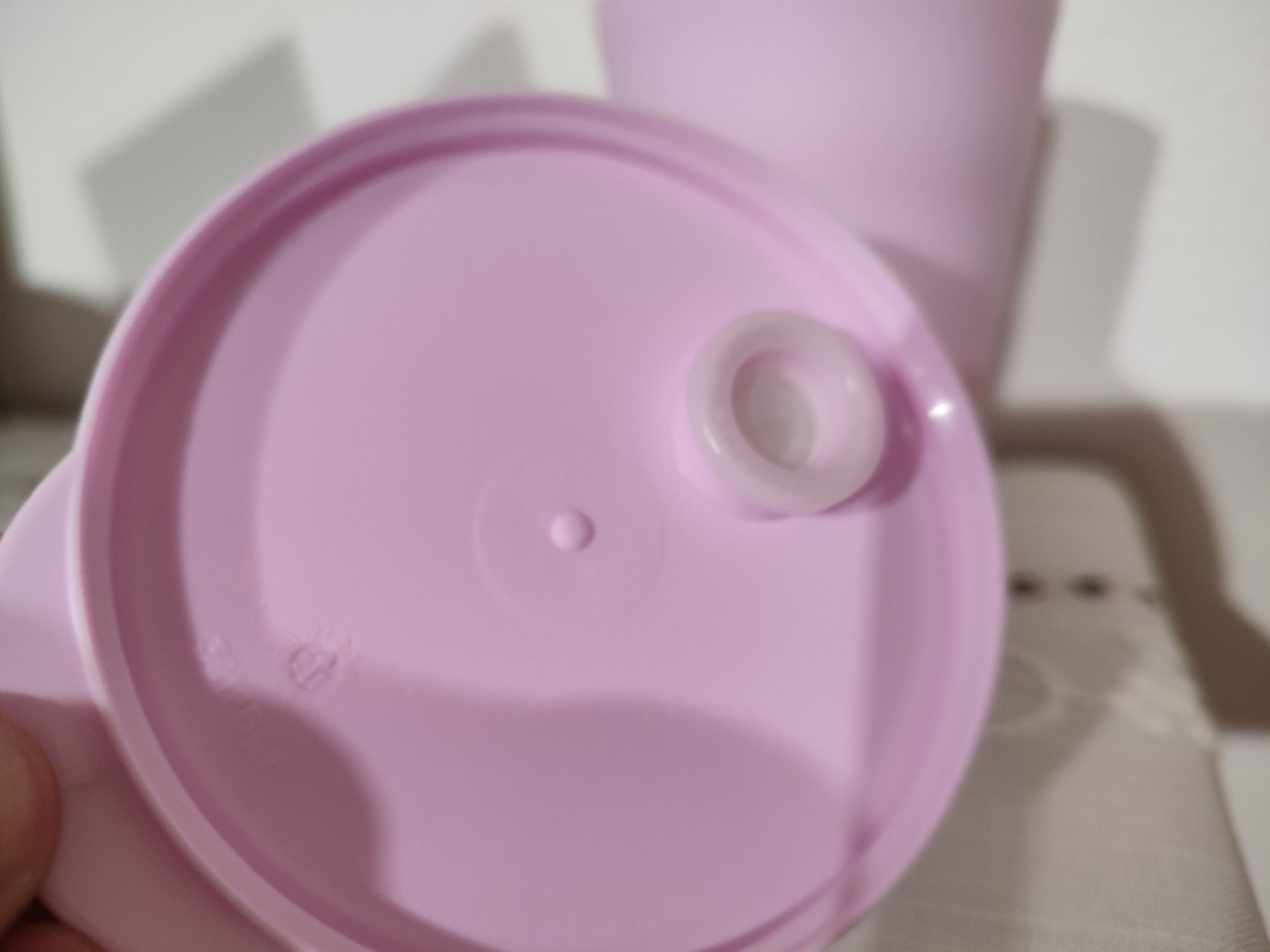 Copo palhinha Tupperware NOVO