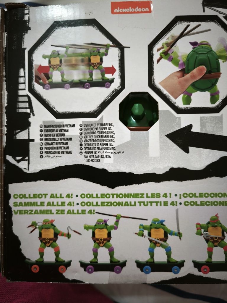 Figura nova das tartarugas ninja