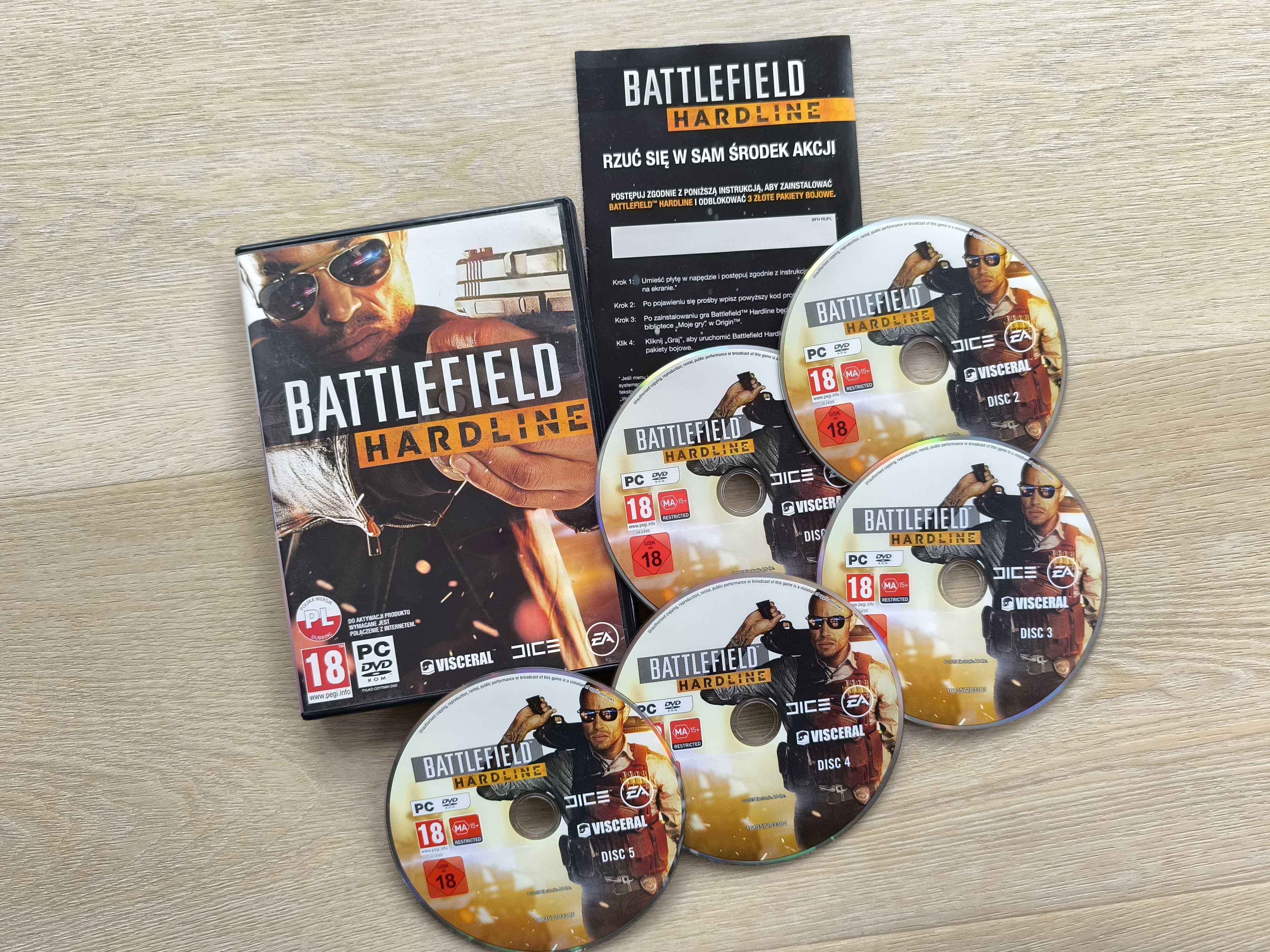 Battlefield Hardline [PC] (POLSKA WERSJA) - Polskie Wydanie - BOX