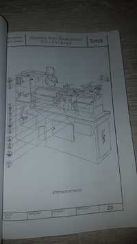Tokarka TUM 25 A DTR Instrukcja Obsługi