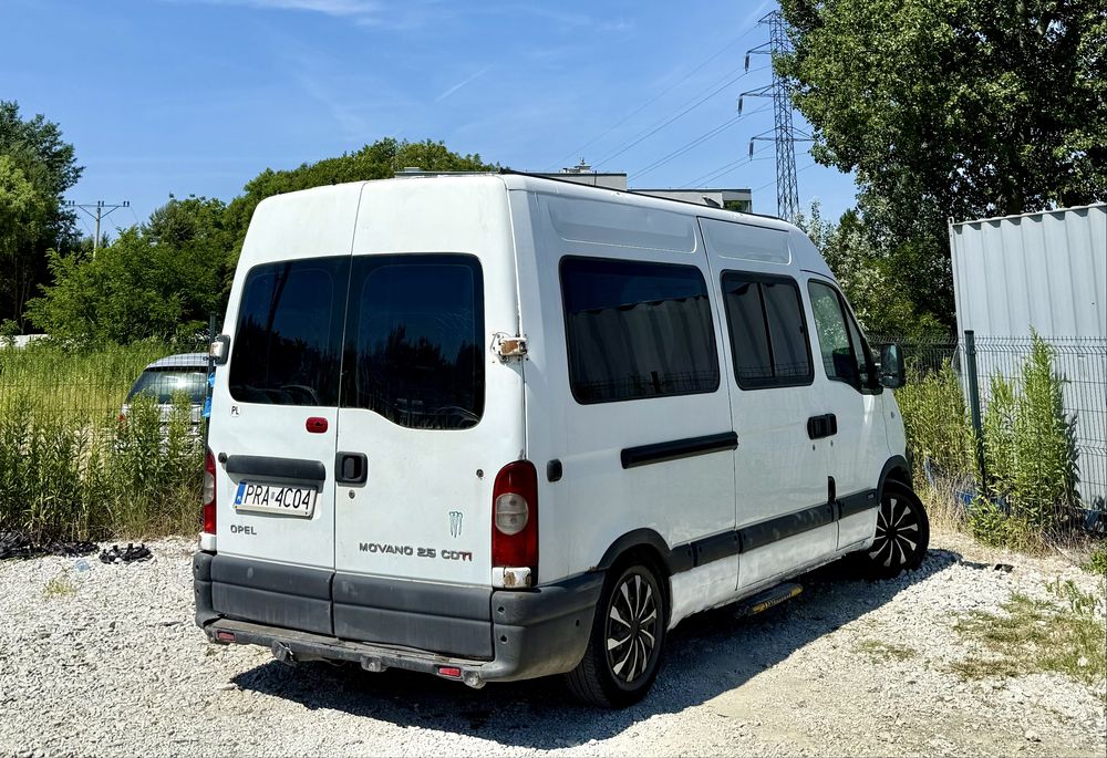 Opel Movano 2.5 CDTI * Automat * Klima * 2007 * El.Szyby * Zadbany