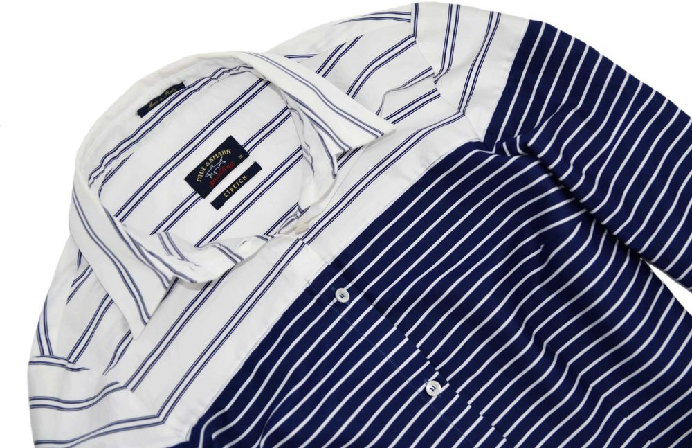 PAUL & SHARK koszula damska paski długi rękaw elegancka 38