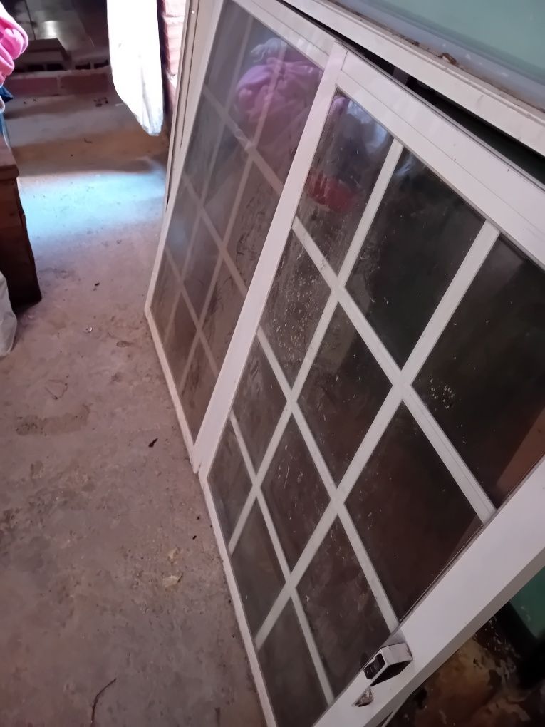 Janela aluminio vidro duplo branca