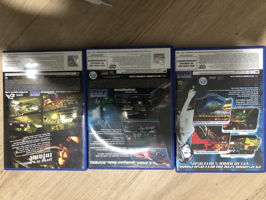 Vendo jogos ps2 need for speed