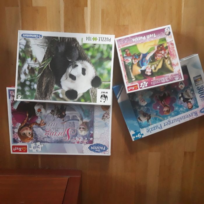 Zestaw puzzli dla dzieci