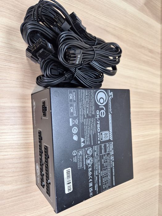 Seasonic Core GX-750 ATX3.1 (SRP-GCX751-A5A32SF) 750Вт Блок живлення