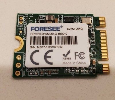 Disco SSD FORESEE E2M2 064G emmc