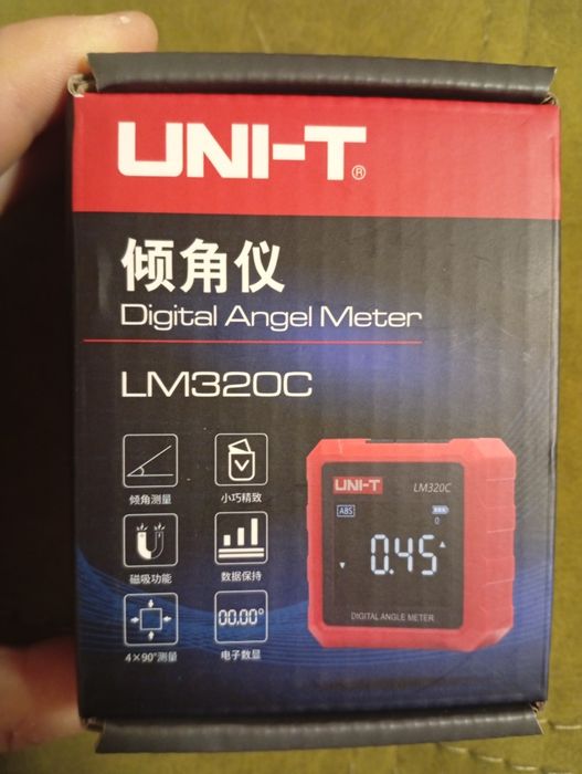 Кутомір електронний UNI-T LM320C