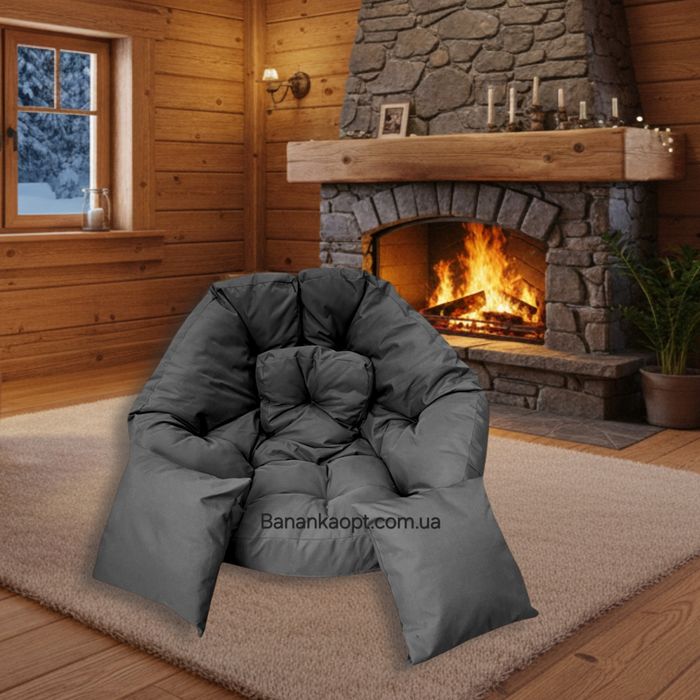 крісло футон матрац 2 в 1 транформер м'яке безкаркасне кресло оустер