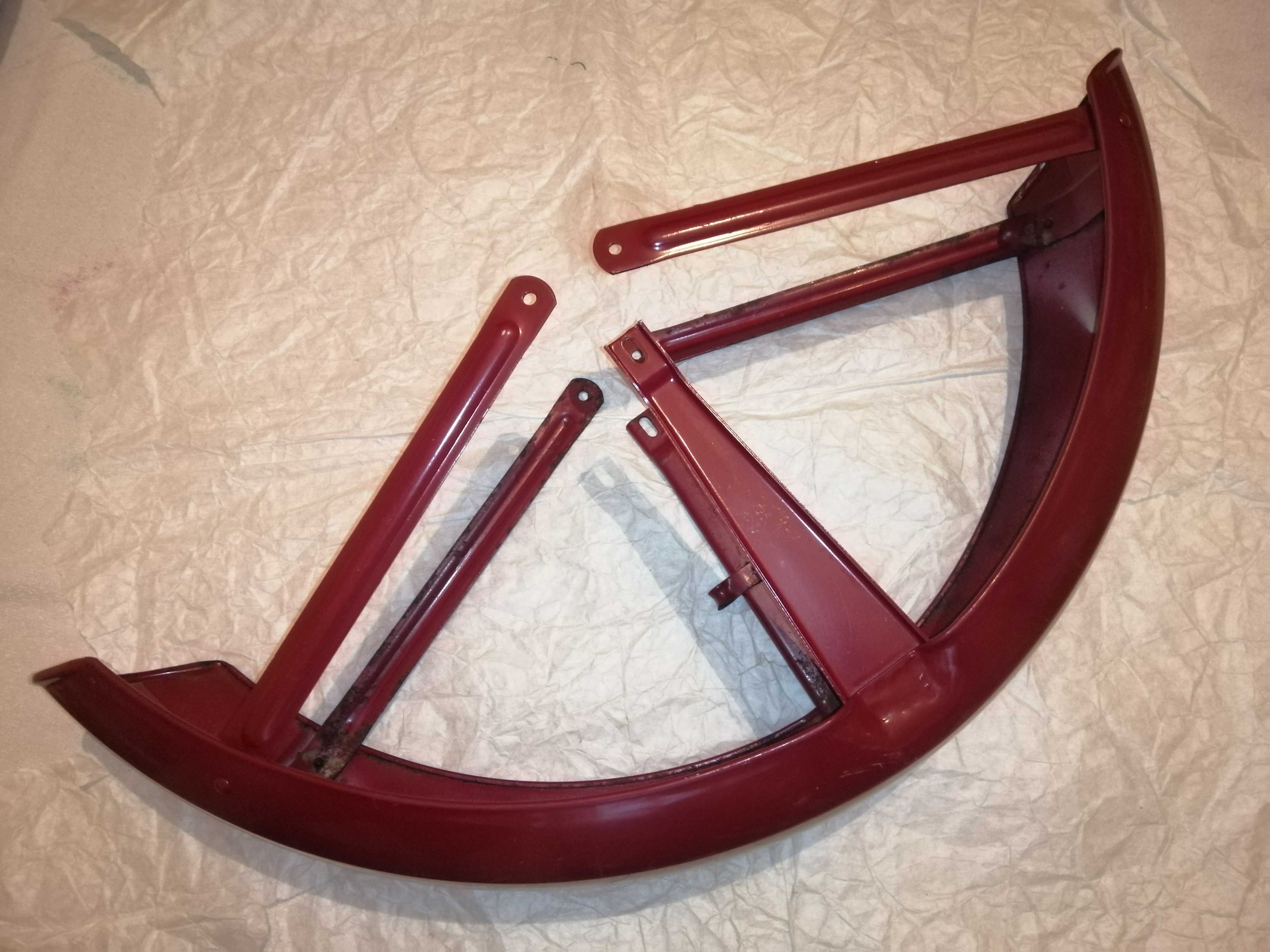 №3.НОВОЕ-Заднее крыло ЯВА/JAWA 559-360 Made in Czechoslovakia.